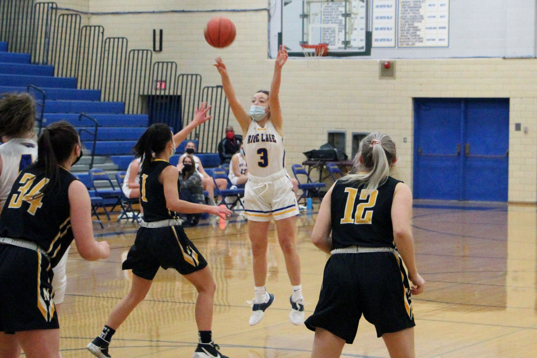 Rice Lake girls basketball vs. Northwestern 12-30-20